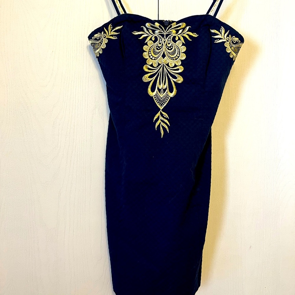 Lilly Pulitzer navy mini dress
